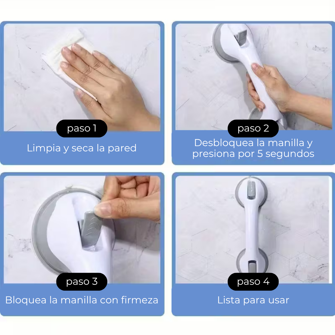 Barra baño seguridad - Gana seguridad instantánea
