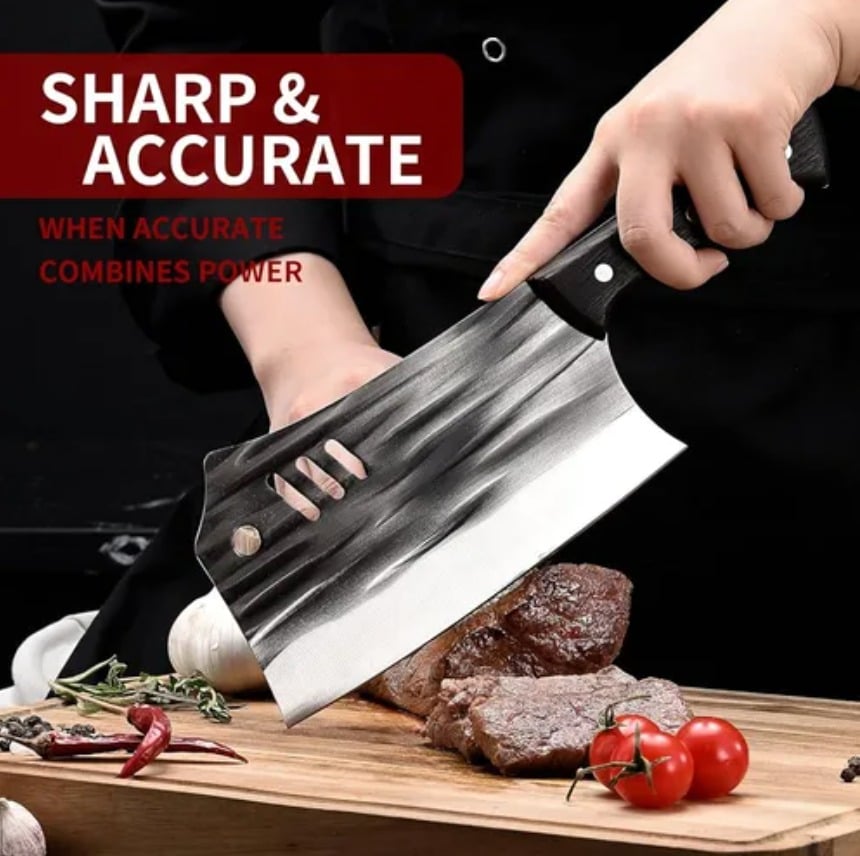 Cuchillo Profesional Japonés Tazaki de Acero Inoxidable - El Más Filoso del Mundo