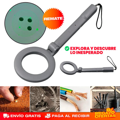DETECTOR DE METÁLES PORTÁTIL
