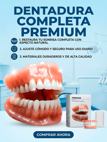 PROTESKIT – Prótesis Dental Completa con Ajuste Anatómico y Sonrisa Natural