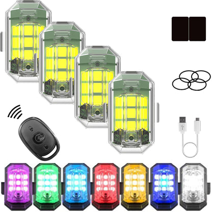 MiniLed® Luz estroboscópica LED inalámbrica de alto brillo