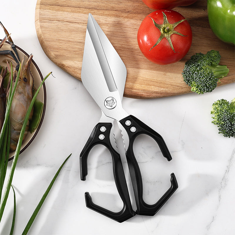 Tijeras de cocina multifuncionales para uso intensivo